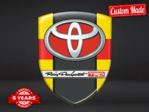 Toyota Auto Fensteraufkleber Solide Professionell Max Muster
